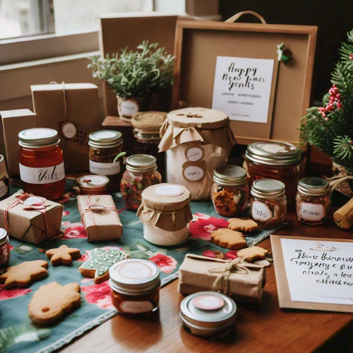 Thoughtful Favors and Goodbye Gifts at New Year's Day Brunch